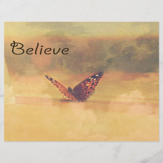 Croire *en-tête de lettre* (Devant)