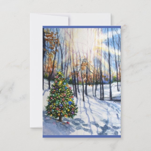 Croire la carte de Noël (Devant)