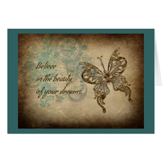 Croire papillon (Devant horizontal)