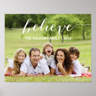 Croire simplement | Poster photo de vacances