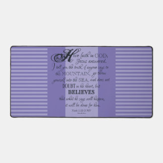 Croire - Tapis de bureau Marc 11:22-24