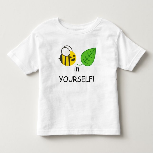 Crois en toi-même Toddler T-Shirt (Devant)