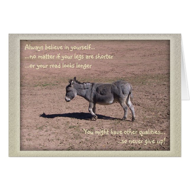 Crois toujours en toi (Devant horizontal)