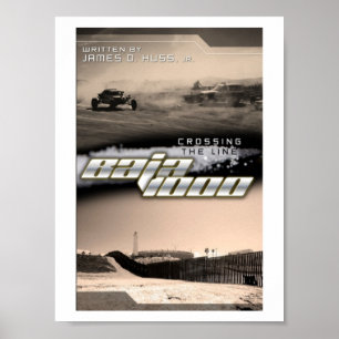 croisant la ligne affiche 1000 de baja