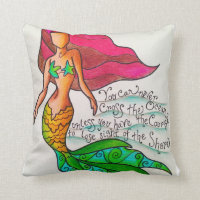 Croisez le coussin d'océan