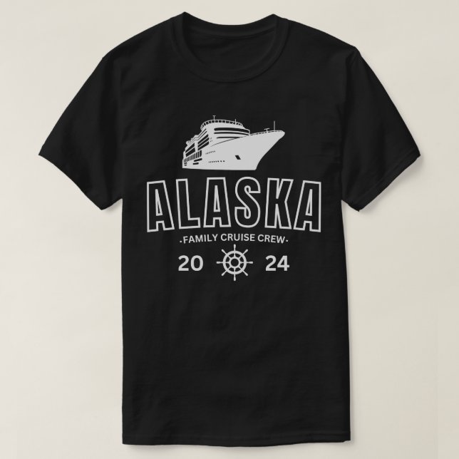 Croisière Alaska 2024 TShirt 3 (Design devant)
