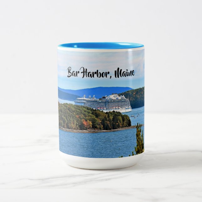 Croisière Bar Harbour Mug (Centre)