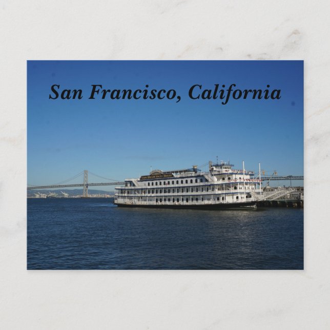 Croisière Hornblower de San Francisco #2 Carte pos (Devant)