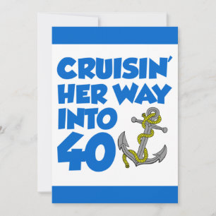 Croisière sur 40 Invitations