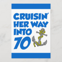 Croisière sur 70 Invitations