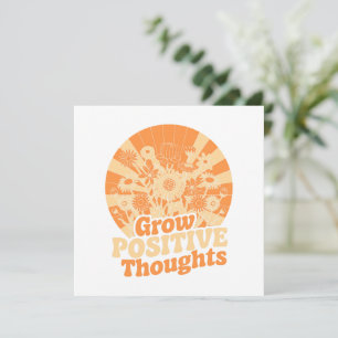 Croissance des pensées positives - Floral inspiran