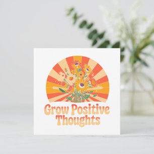 Croissance des pensées positives - Floral inspiran