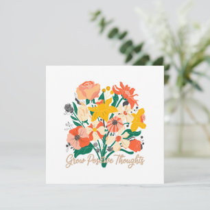 Croissance des pensées positives - Floral Inspirat