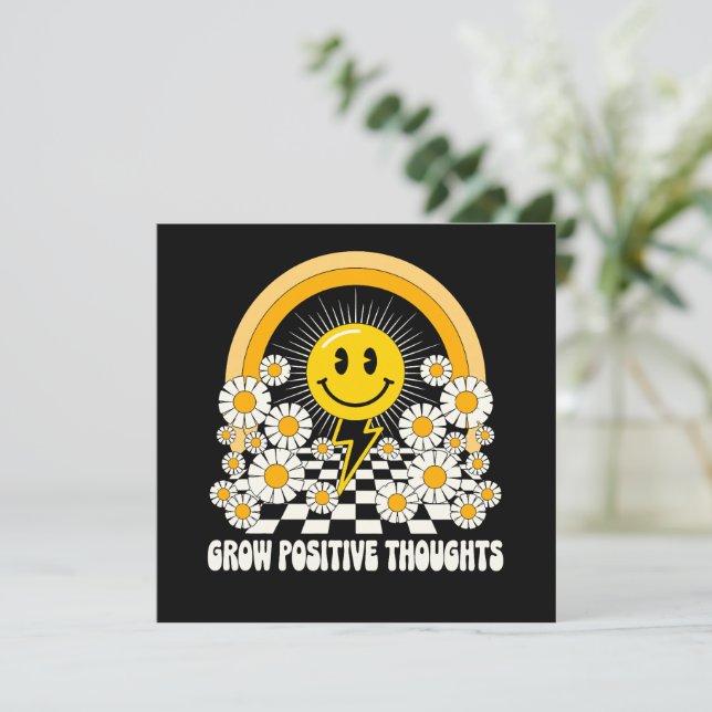 Croissance des pensées positives - Inspirationnel  (Debout devant)