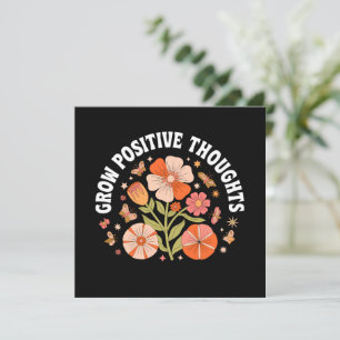 Croissance des pensées positives - Inspirationnel