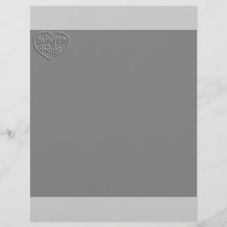 Croit toutes les choses en-tête de lettre personna