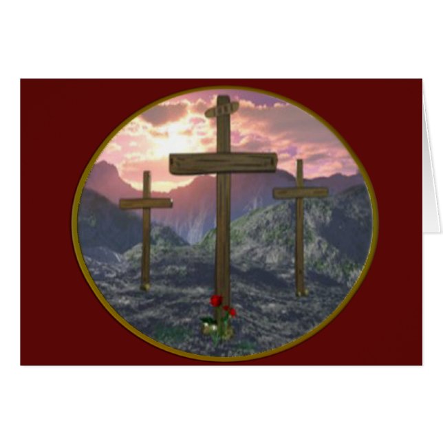 croix art numérique calvaire (Devant horizontal)
