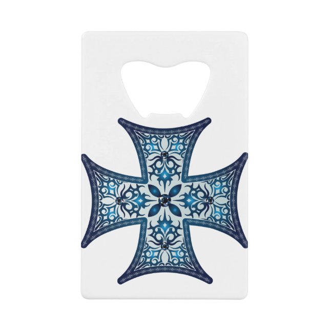 Croix bleue maltaise (Devant)