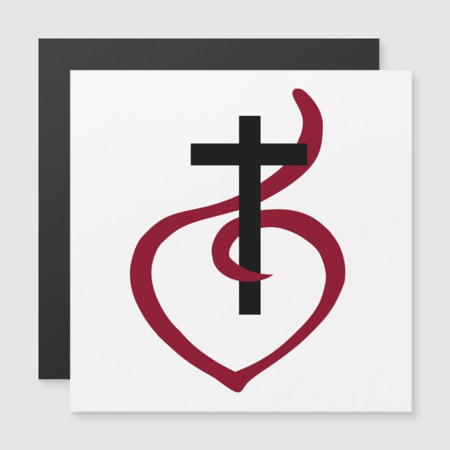 Croix chrétienne simple (Devant / Derrière)