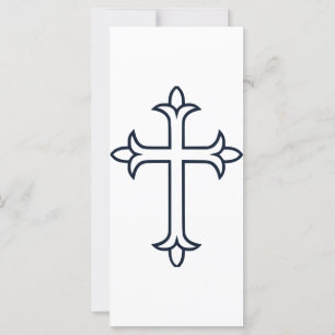 Croix chrétienne typique