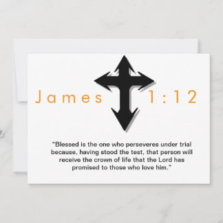 Croix chrétienne Versets Pâques Noël carte postale