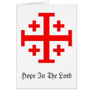 Croix de Jérusalem