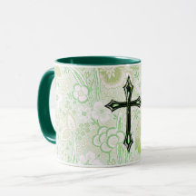 Croix de la Foi de style vintage en Coupe de Mug V