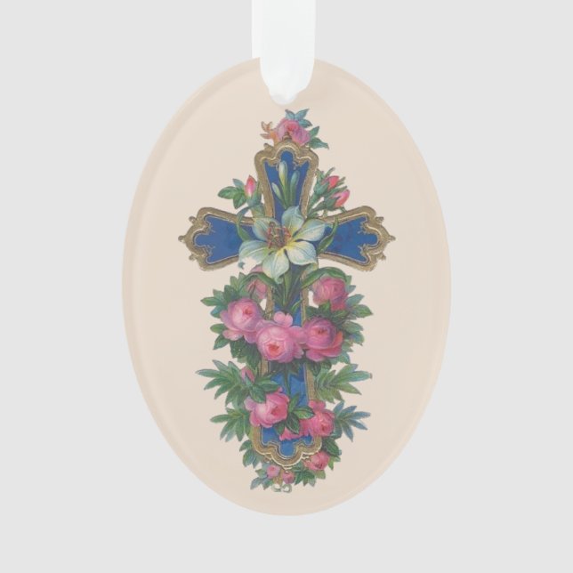 Croix de Pâques avec Lily (devant)