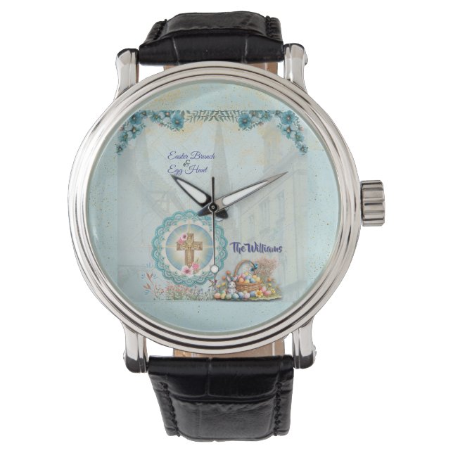 Croix de Pâques eWatch Montre (devant)