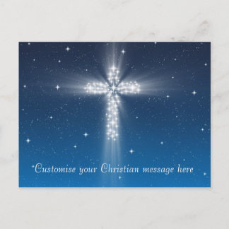 Croix d'étoile n° 5 - Carte postale Horizontale Bl