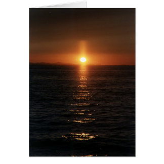 Croix du coucher du soleil