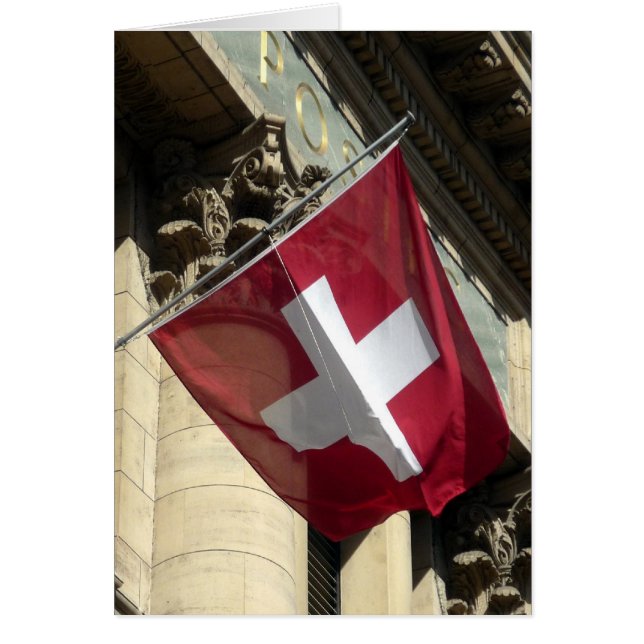 croix du drapeau suisse (Devant)