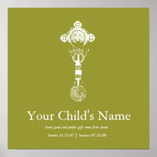 Croix éthiopienne - Poster commémoratif