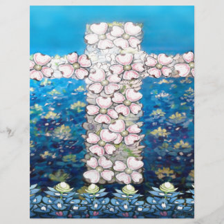 Croix florale
