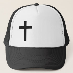 Croix Noire côté Casquette Christian Trucker Chape