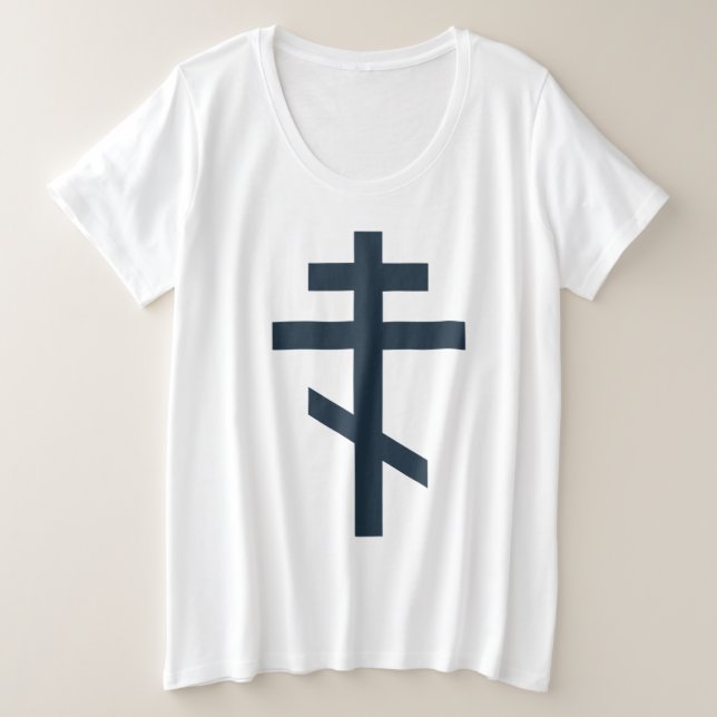 Croix orthodoxe à huit pointes, art dévotionnel sa (Design devant)