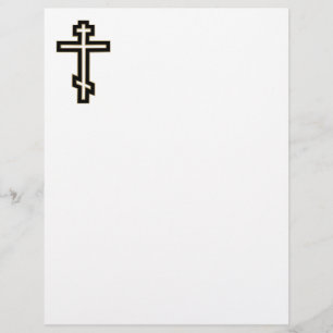 Croix orthodoxe russe