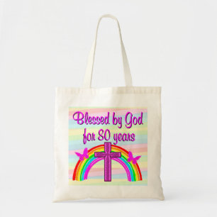 CROIX ROSE ET COUPE DE PLUIE 80E ANNIVERSAIRE SAC