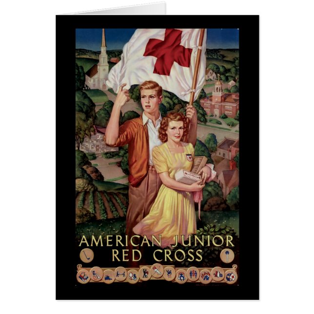 Croix-Rouge junior américaine (Devant)