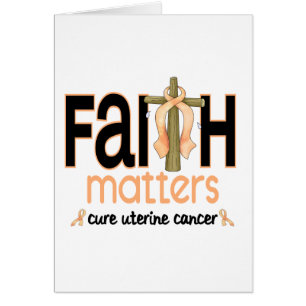 Croix utérine 1 de sujets de foi de Cancer