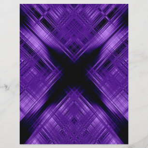 Croix violette et grille