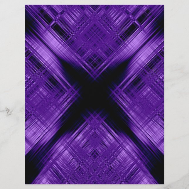 Croix violette et grille (Devant)