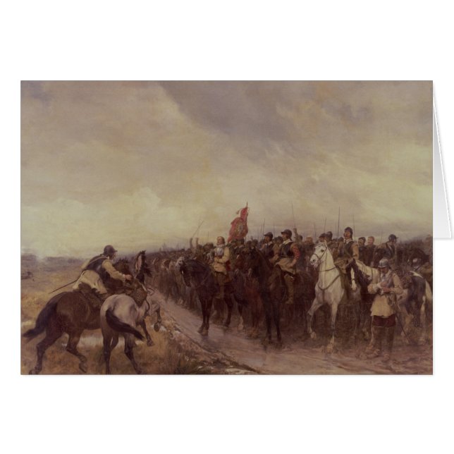 Cromwell chez Dunbar, 1650 (Devant horizontal)