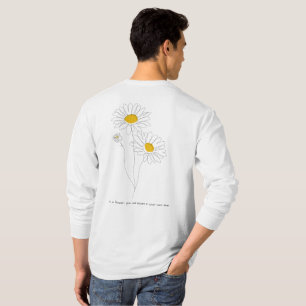 Croquis Botanique Esthétique - T-shirt Patience &