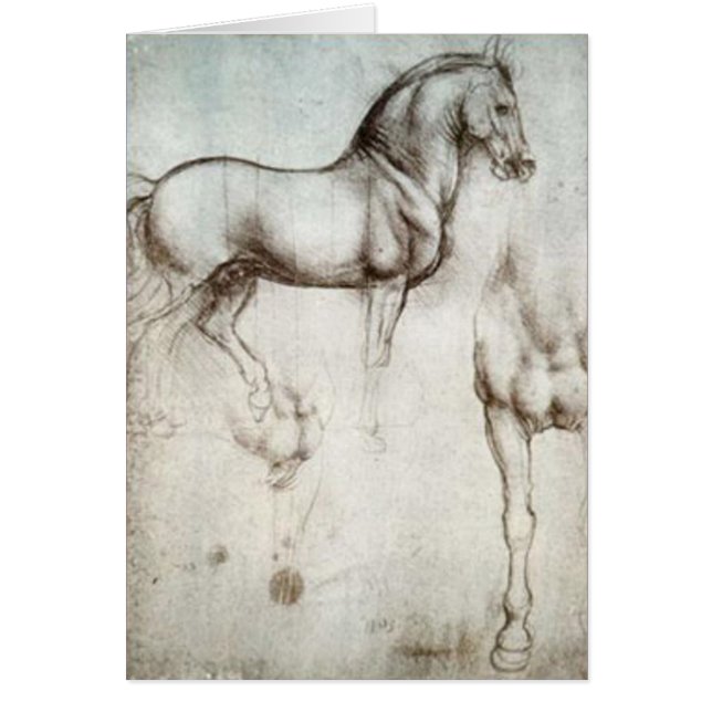 Croquis de cheval (Devant)