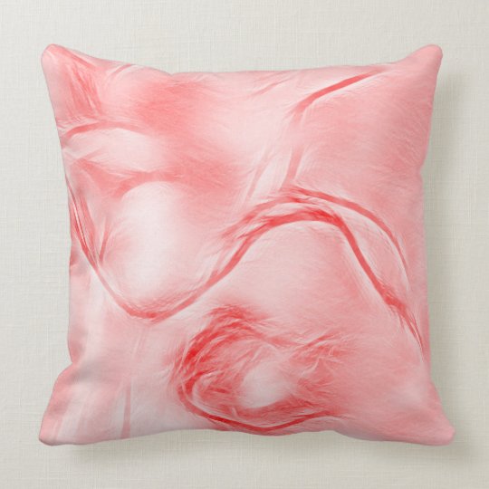 Croquis de fleur de deux tulipes en rouge coussin