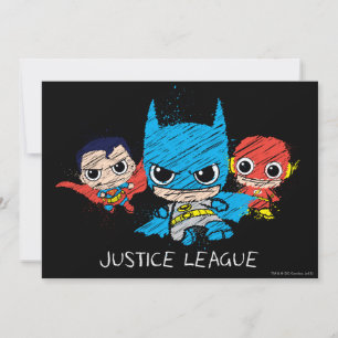 Croquis de la Mini Justice League