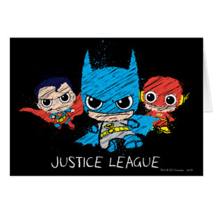 Croquis de la Mini Justice League