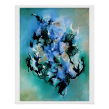 "Croquis de méditation émotionnelle", Poster brill