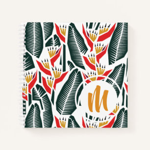 Croquis de monogramme Heliconia Journal